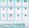 12 Pack Dog Flamingo Sticky Notes Bulk Small to Do List Funny Cute Animals Notepad for Office School Gifts, 600 Sheets in Total(Green,Cute Dog)